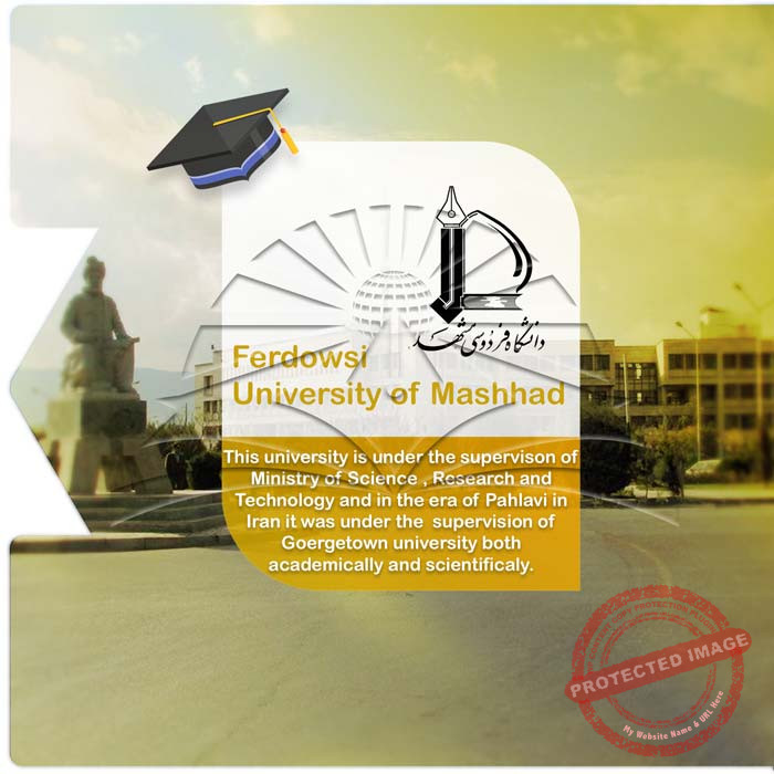 Studying at Ferdowsi University
